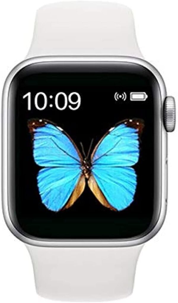 Zrose T500 White Bluetooth Calling smartwatch 44 mm Smartwatch (White Strap, Free Size)