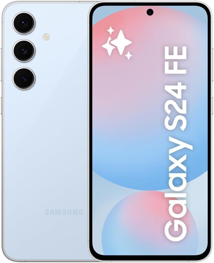 Samsung S24 FE 5G (Blue, 8GB RAM, 256GB Storage) | Exynos 2400e Processor | Dynamic AMOLED Display | Dual Nano-SIM | 4700mAh Battery