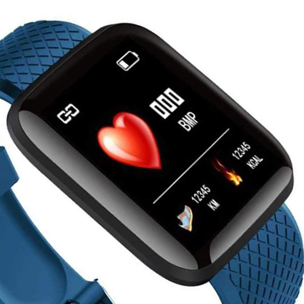 Mabron D116 Touchscreen Smart Watch Bluetooth Smartwatch with Heart Rate Sensor and Basic Functionality for All Boys & Girls