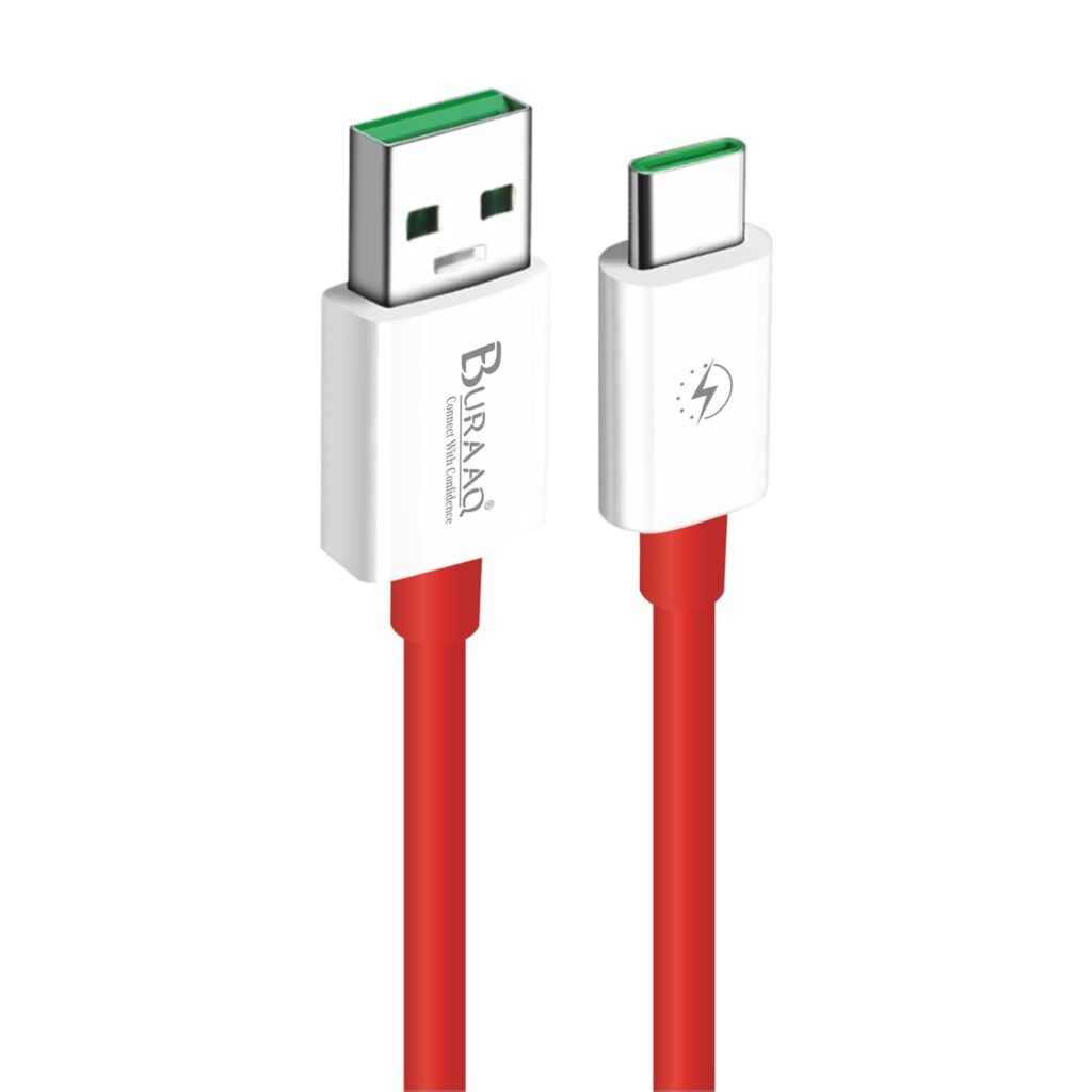 100W Type C Cable Fast Charging| Data Cable C Type Fast Charging| C Type Charger Cable| Type C Cable| Compatible with Tabs & Phones Like Mi, Realme, Oppo, One Plus & Others| 1M