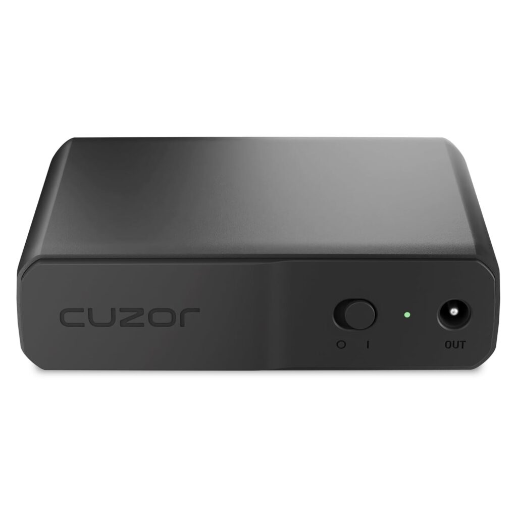 Cuzor Mini UPS PRO 12V Router UPS up to 3A | Up to 8 Hours | 3×2900 mAh | WiFi UPS Power Backup | Mini ups for Router