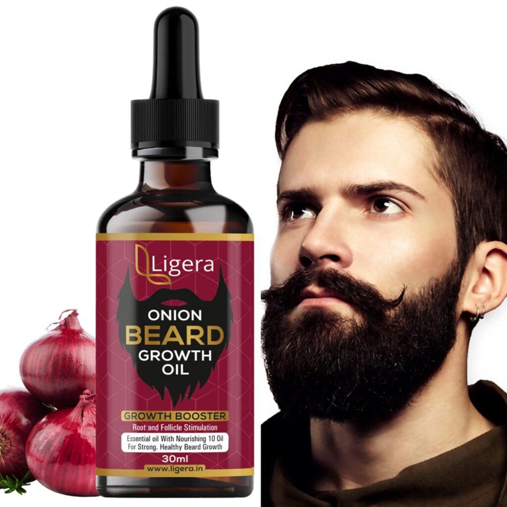 Onion Oil Concentrate for Hair growth, beard & Moustache Growth and Hair Fall Control (30ml) | Natural | Non-sticky, Non-greasy | Controls Hairfall, Promotes Hair Growth | Hair Growth Booster