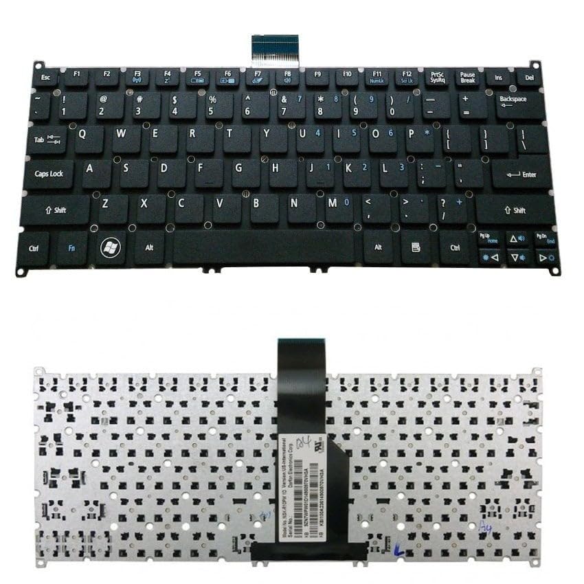 Laptop Keyboard for Acer Aspire S3-391-6874, S3-391-6899, S3-391-73514G12ADD, S3-391-73514G25ADD, S3-391-73514G52ADD, S3-391-9415, S3-391-9430, S3-391-9445 Black Internal Keypad