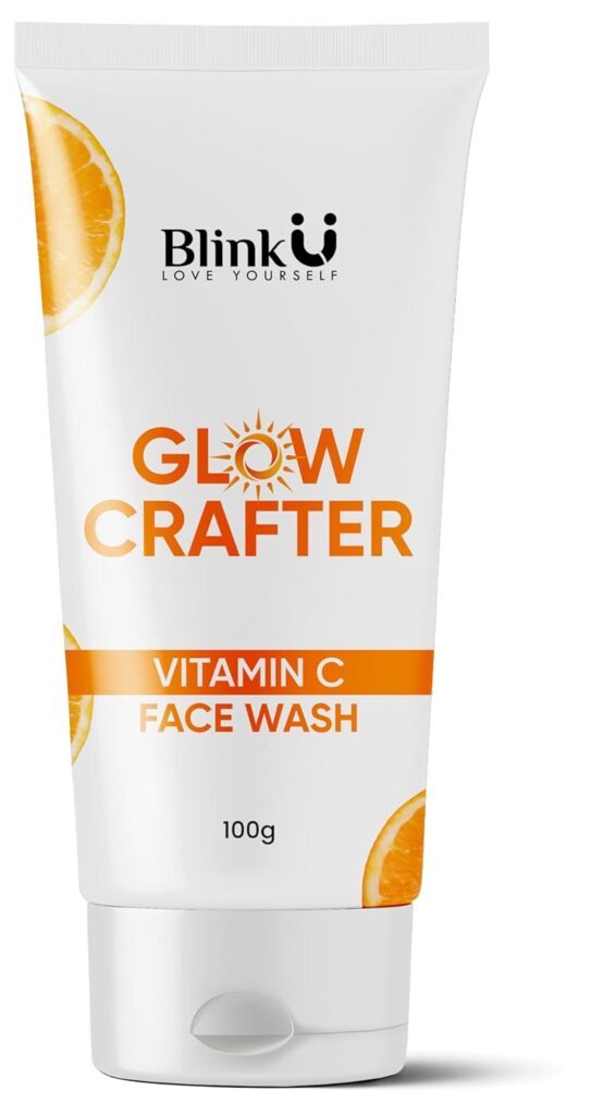 Vitamin C Face Wash 100g | Daily Cleanser for Brighter & Glowing Skin | Suitable for All Skin Types | Face Wash for Women & Men | Gentle & Refreshing Formula
