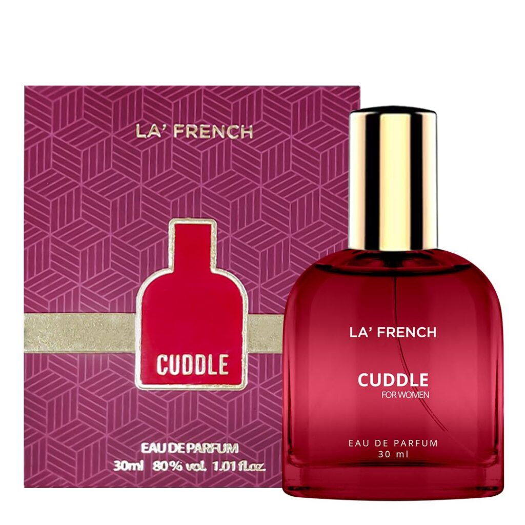La French Cuddle Perfume Scent For Women 30 ml | Premium Luxury | Long Lasting | Eau De Parfum | Signature Scent | Date night fragrance | Ideal gift for Women