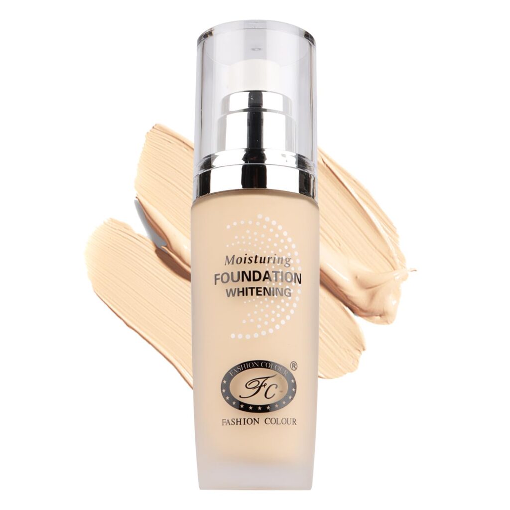 Fashion Colour Moisturing Matte Foundation Whitening | Foundation For Dry Skin | Full Coverage Blendable | Normal to Oily Skin | (Pearl White, 40ML)