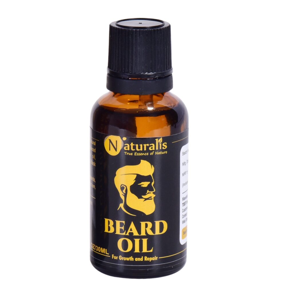 Naturalis Essence of Nature Beard Oil – For Hair Growth and Repair - 30ml