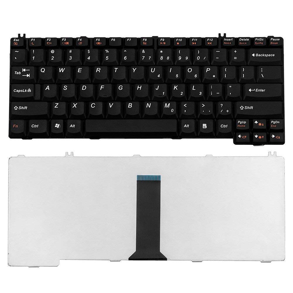 Wefly Laptop Keyboard Compatible for Lenovo 3000 F31 F41 G420 G430 G450 N100 N200 Y430 C460 C466 Y-510 Y410 G630 3000 G450 Series Part Number : 25-007696, 25-007805, 25-007809