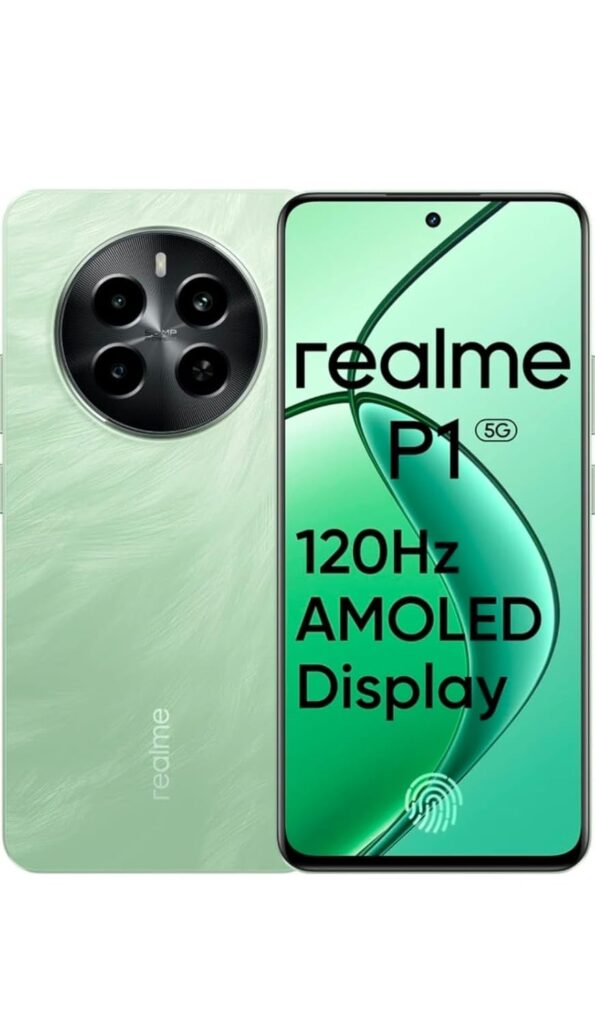 realme P1 5G (Peacock Green, 8GB RAM, 128GB Storage)