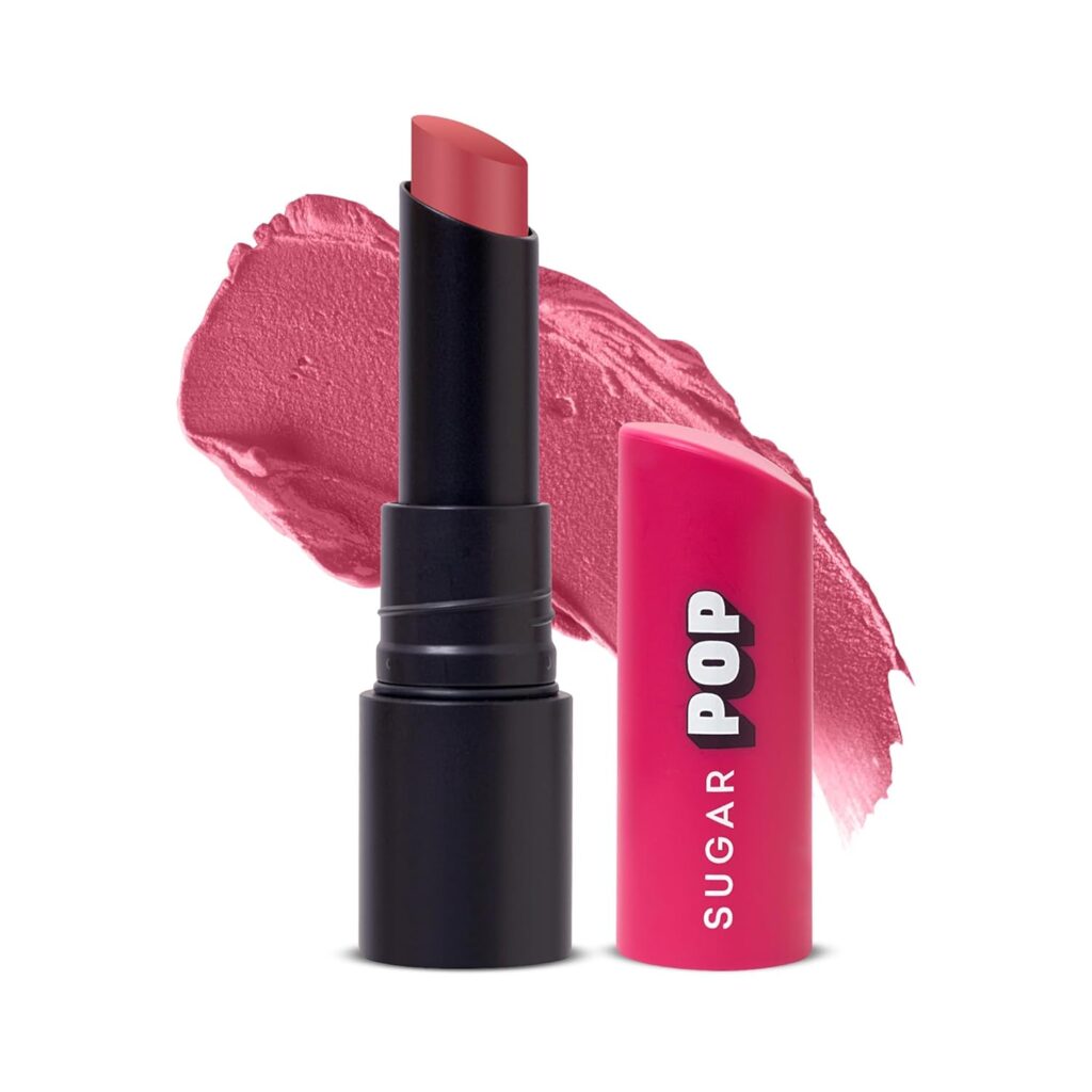 SUGAR POP Matte Ultrastay Lipstick | Vitamin E | 100% Transferproof - 02 Floral Fantasy 4 GM