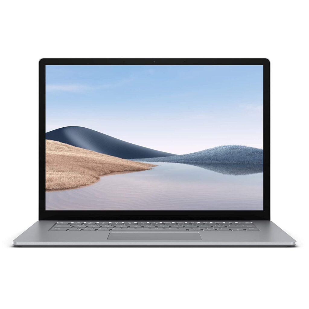 Microsoft Laptop 4-15" inches Screen, AMD R7/Windows 10 Home/8GB RAM/256 GB SSD/Platinum - (5UI-00049)