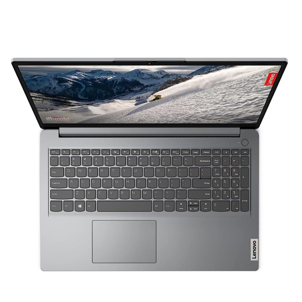 Lenovo ideapad 1 15AMN7 AMD Ryzen 3 7320U Quad Core (8 GB/512 GB SSD/Windows 11 Home) 82VG00ERIN Laptop (15.6 inch, Grey, with MS Office)