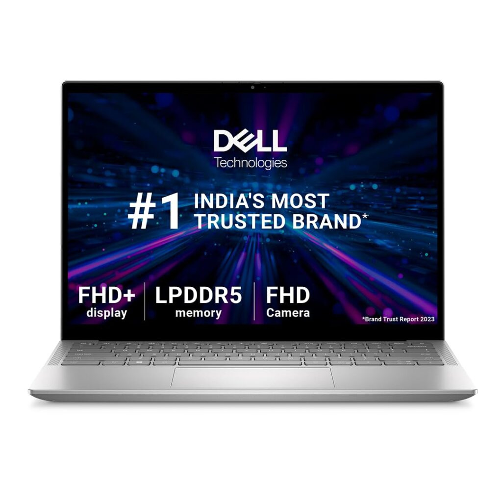 Dell Inspiron 5330 Laptop, Intel Evo Platform Powered by Intel Core i7-1360P Processor/16GB LP DDR5/1TB SSD/13.3" (33.78cm) QHD+ 300 nits/Win 11 + MSO'21/15 Month McAfee/Platinum Silver/1.24kg