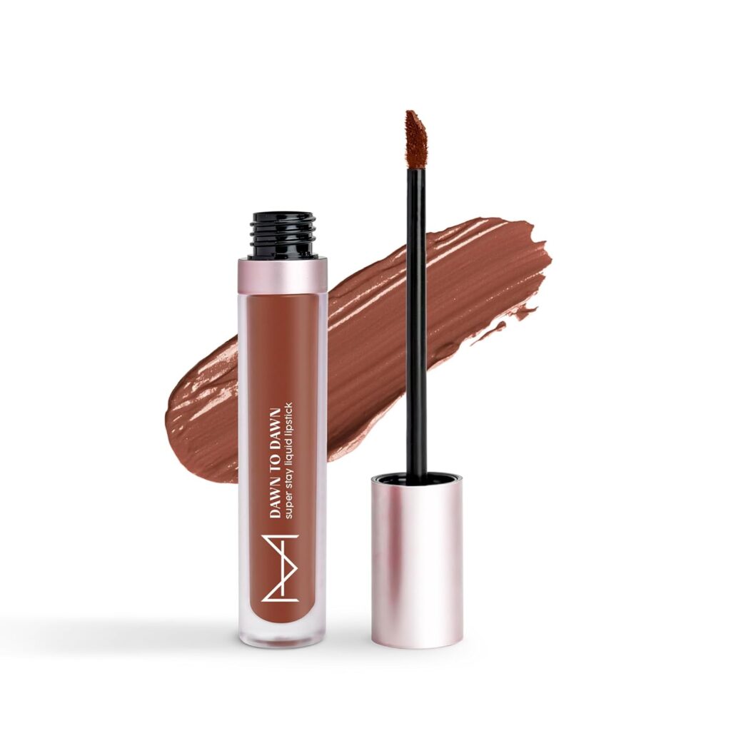 House Of Makeup Hydrating Liquid Lipstick | Nude Lipstick Shades | Comfy Liquid Lipsticks For Women | Everyday Nude Shade Lipstick | Liquid Matte Lipstick | 5 ml | (Hot Chocolate)
