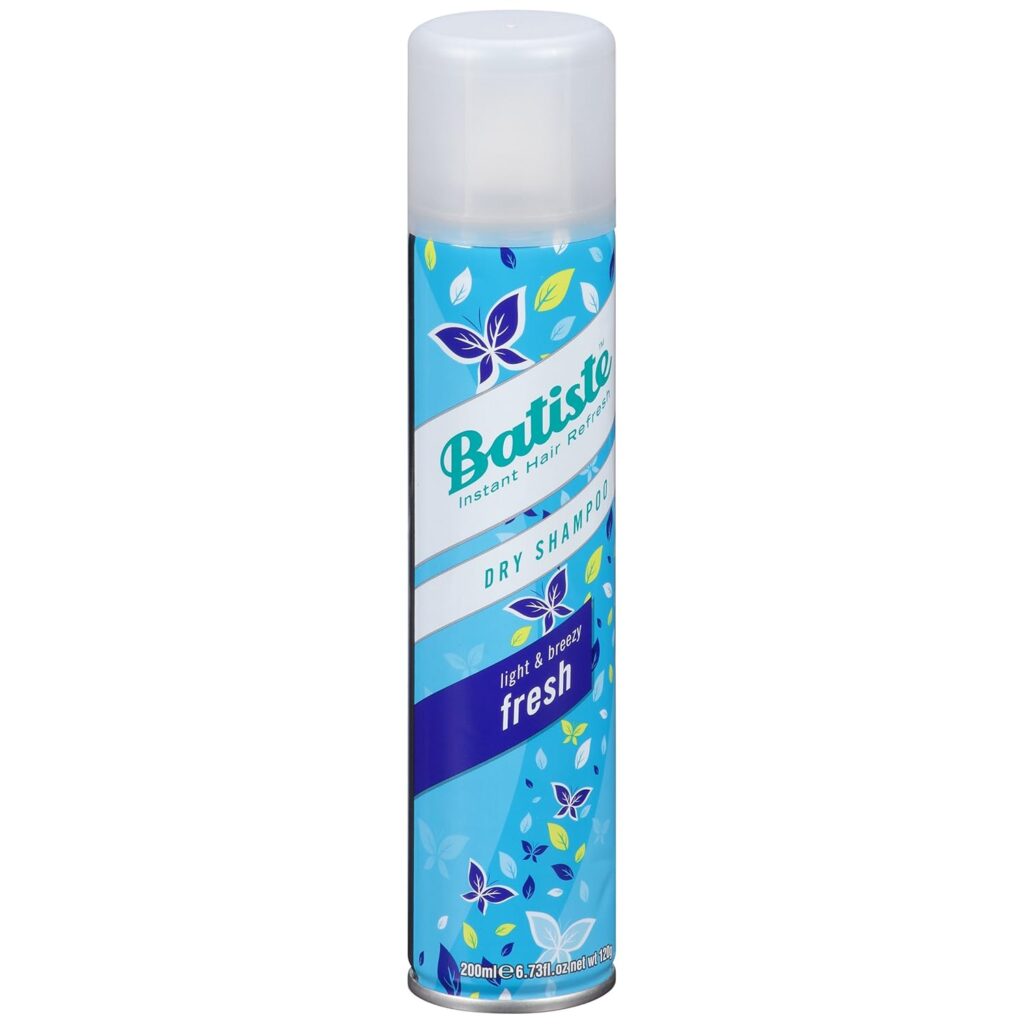 Batiste Instant Hair Refresh Dry Shampoo Light & Breezy Fresh Fragrance, Absorb Oil Between Washes, Waterless Shampoo - 200 ml