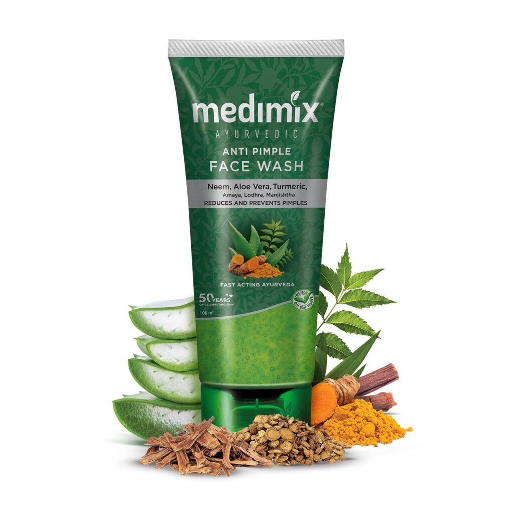 Medimix Ayurvedic Anti Pimple Face Wash, 100ml