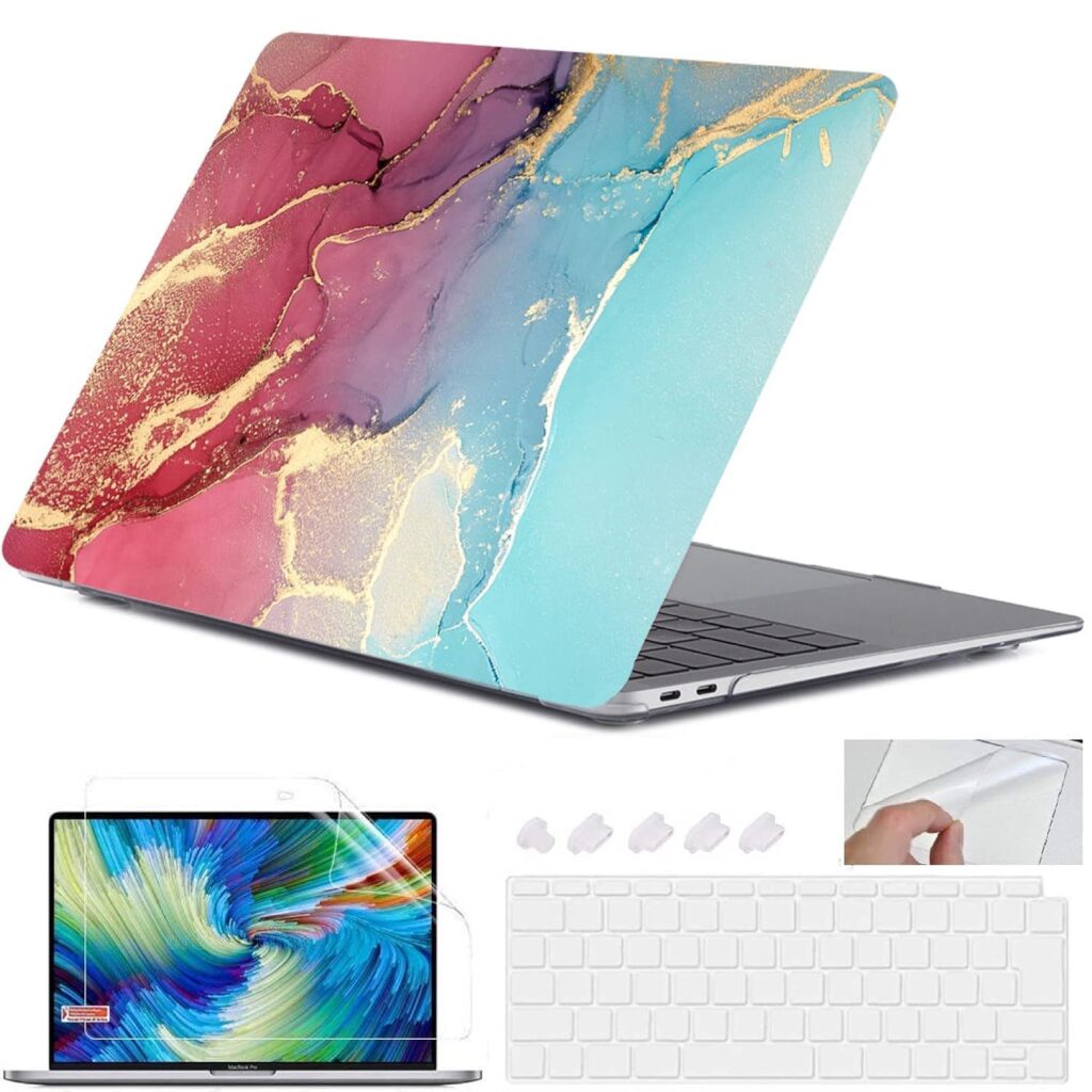 Case for MacBook, Plastic Hard Shell Case Cover Compatible with MacBook Air 13.6 inch M2 A2681 2022 Release (Graphic05)