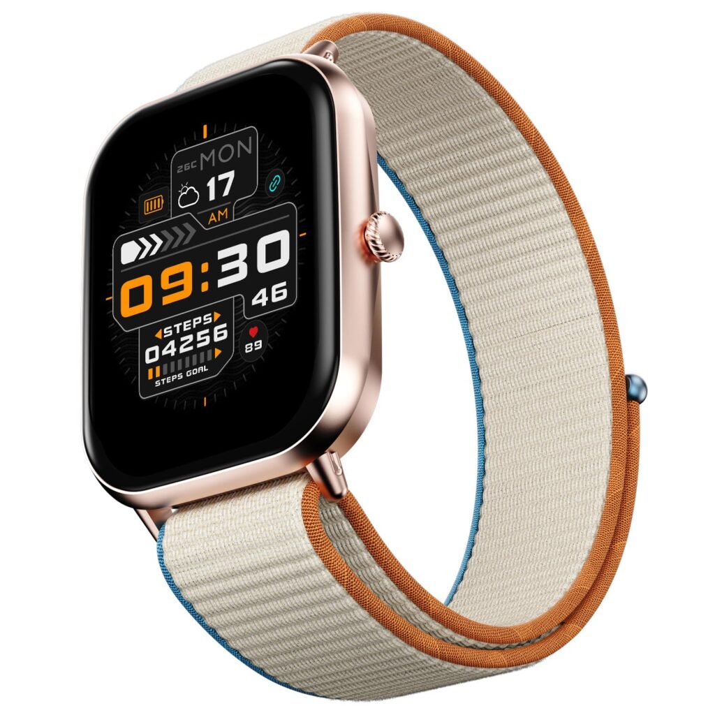 Fire-Boltt Ninja Call Pro Max Nyluxe Smart Watch 2.01 inch Display, Bluetooth Calling, 120+ Sports Modes, Health Suite, Voice Assistance (Beige)