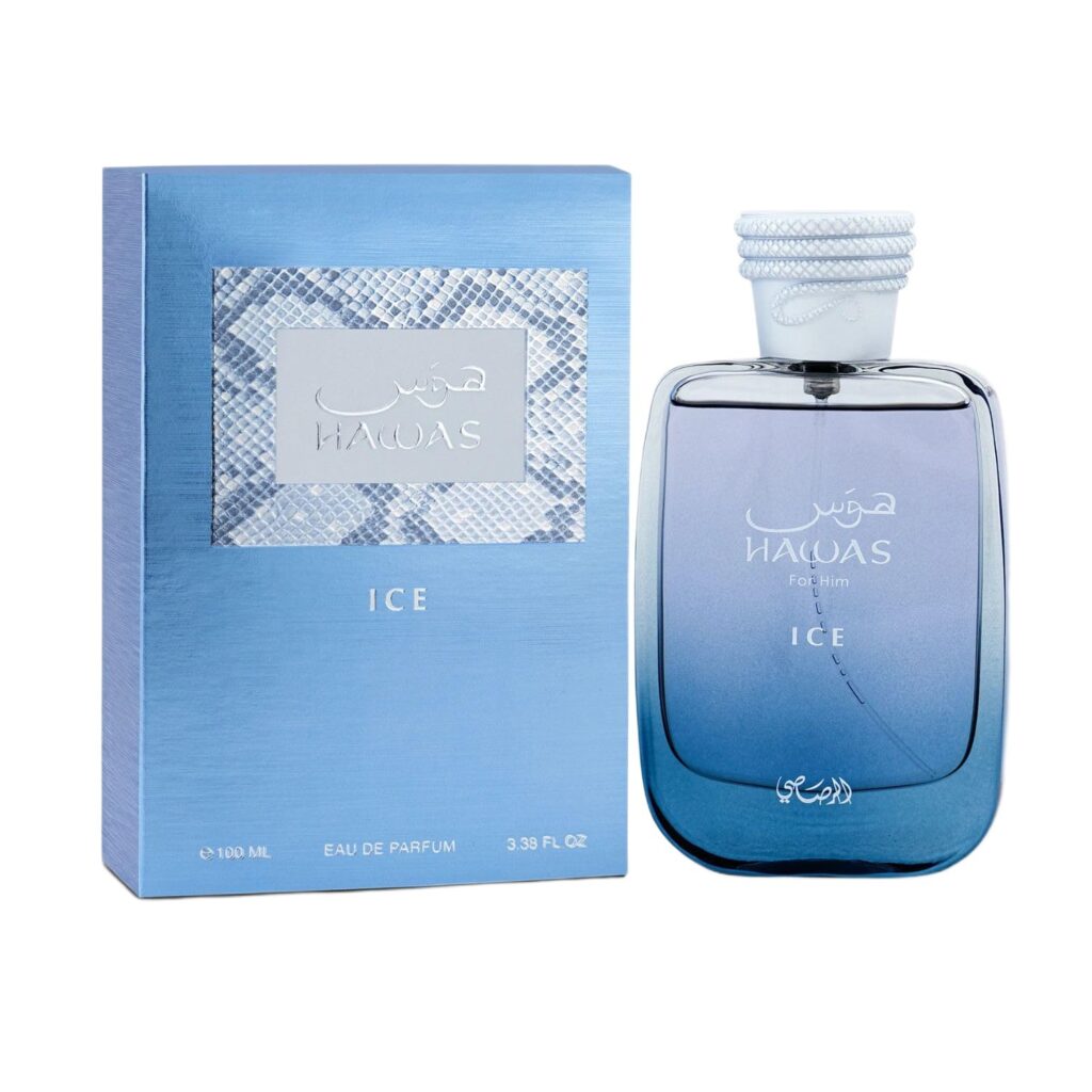 Rasasi Hawas Ice Eau De Parfum 100ml For Men | Long Lasting Perfume | Luxury Scent | Alluring Fragrance