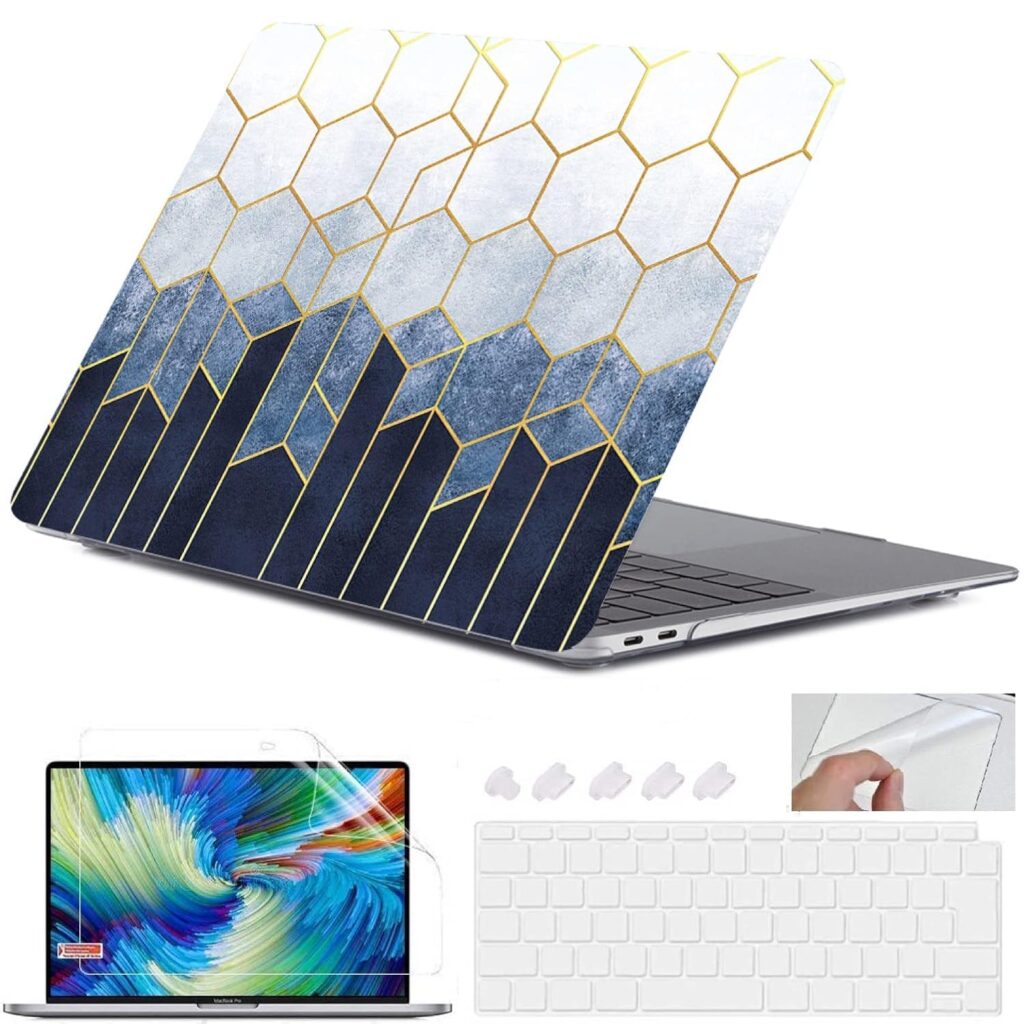 Case for MacBook, Plastic Hard Shell Case Cover Compatible with MacBook Air 13 inch / 13.3" A1466 & A1369, Older Version 2010-2017 Release, (Graphic14)