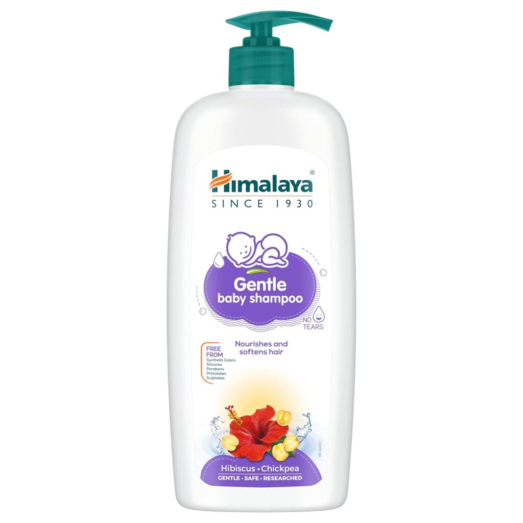 Himalaya Gentle Baby Shampoo 600ml | No Tears formula | Cleanses, softens and nourishes baby's hair