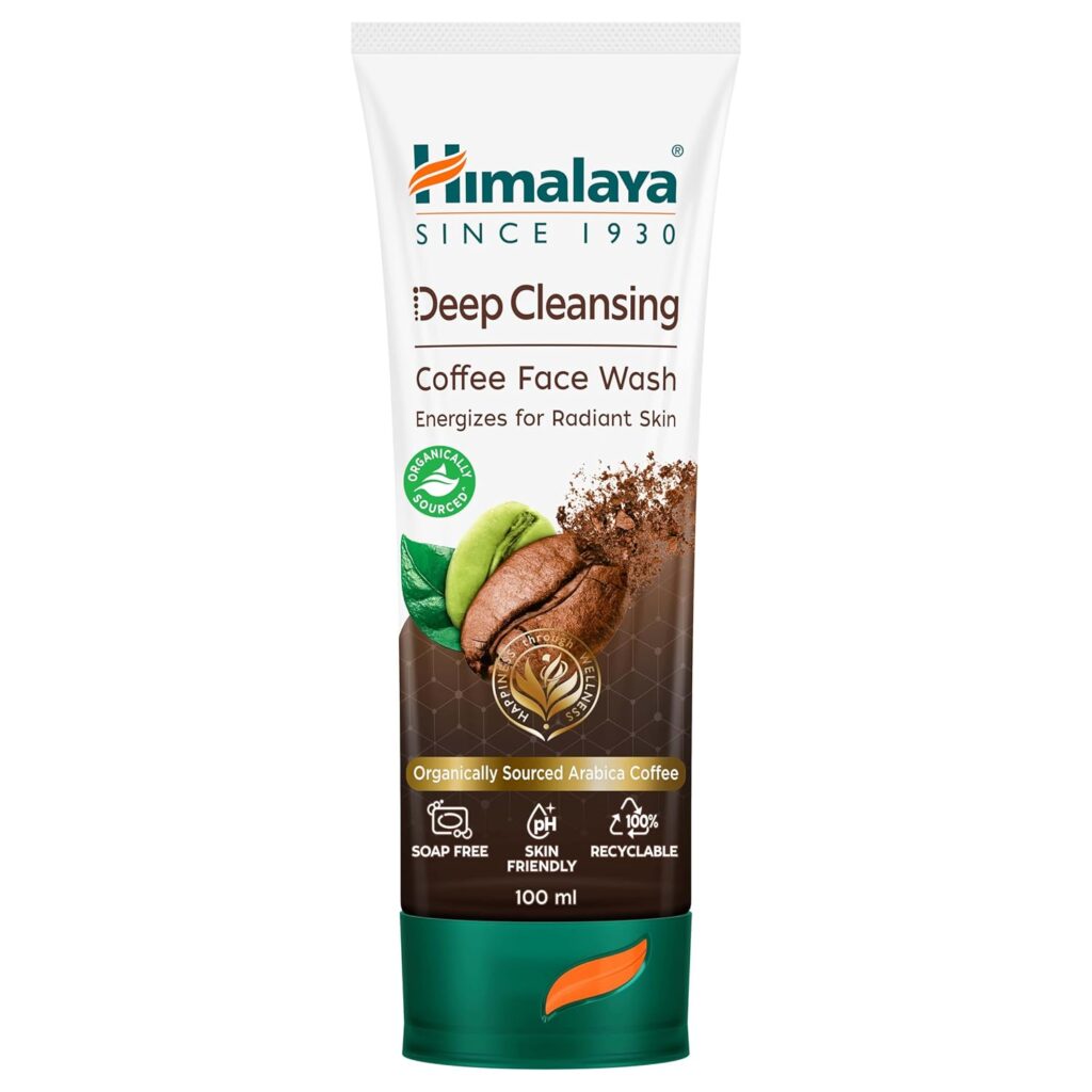 Himalaya Deep Cleansing Coffee Face Wash | Energizes Skin | Radiant Skin | 100 ml