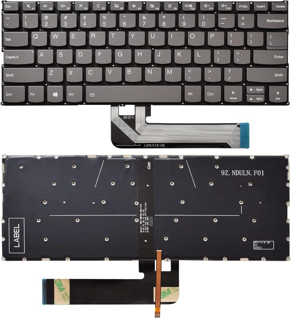 Wefly Laptop Keyboard Compatible for Lenovo Yoga 730-13IKB 730-13IWL 730-15IKB 730-15IWL Yoga 530-14ARR Yoga 530-14IKB Flex 6-14IKB 6-14ARR Keyboard US with Backlit Laptop Keyboard