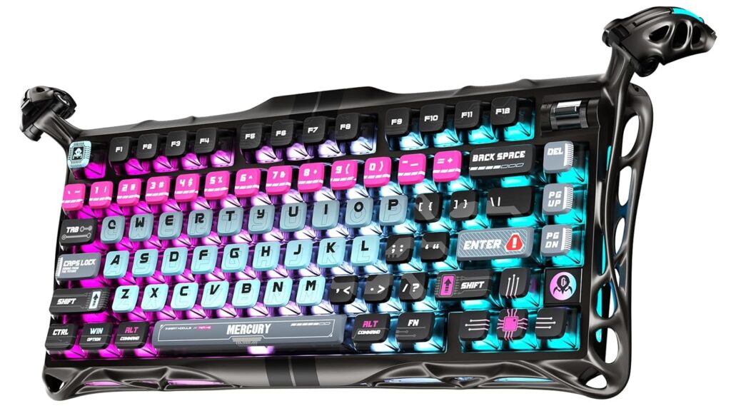 GravaStar V75 PRO Gaming Keyboard with Hall Effect - Cyberpunk