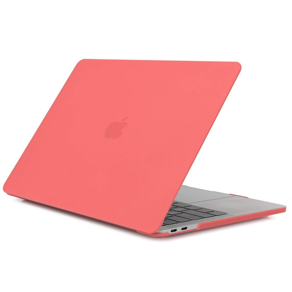 Case for MacBook, Plastic Hard Shell Case Cover Only Compatible with MacBook Air 13 inch/ 13.3" (Models: A1466 & A1369, Older Version 2010-2017 Release)(Matte Brick Orange)