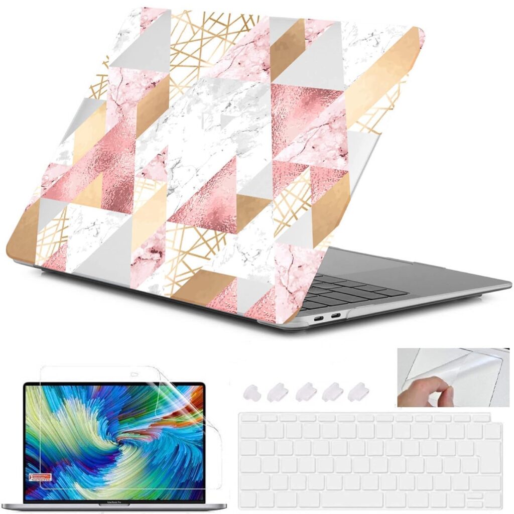 GIOIA BAZAAR Case for MacBook, Plastic Hard Shell Case Cover Compatible with MacBook Pro 13 inch (2016-2022) M2 M1 A2289 A2338 A2251 A2159 A1989 A1706 A1708, (Graphic15)
