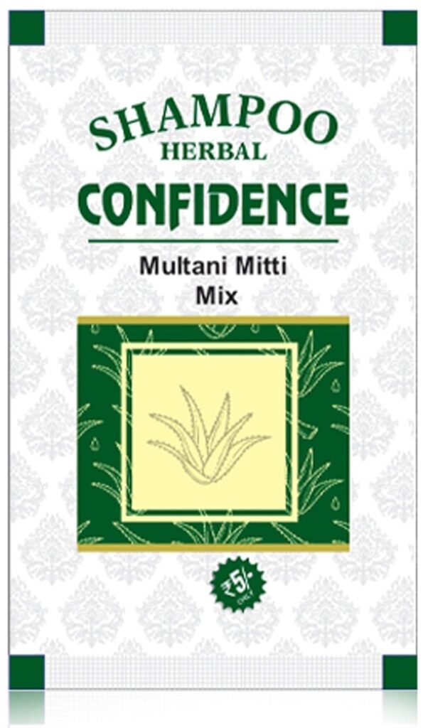 Herbal Confidence Shampoo | Multani Mix (180 ml) (40 Sachets)