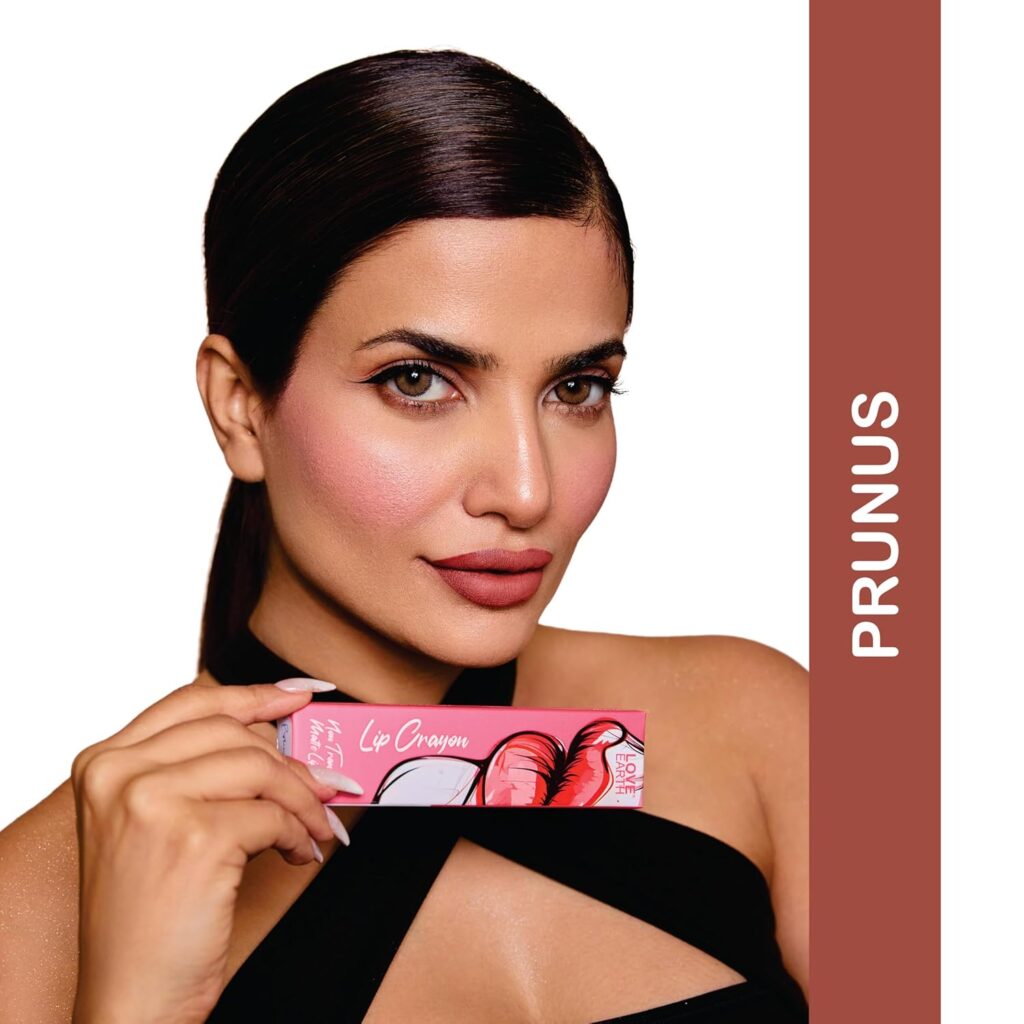 Love Earth Crayon Lipsticks 1.O Matte Finish Combo Kit | Lightweight, Non-Lasting, Non-Transfer,Smudge Proof, Creamy Matte Lipstick Set | Multicolor Crayon Lipsticks - (3.5g X 5) 17.5gm