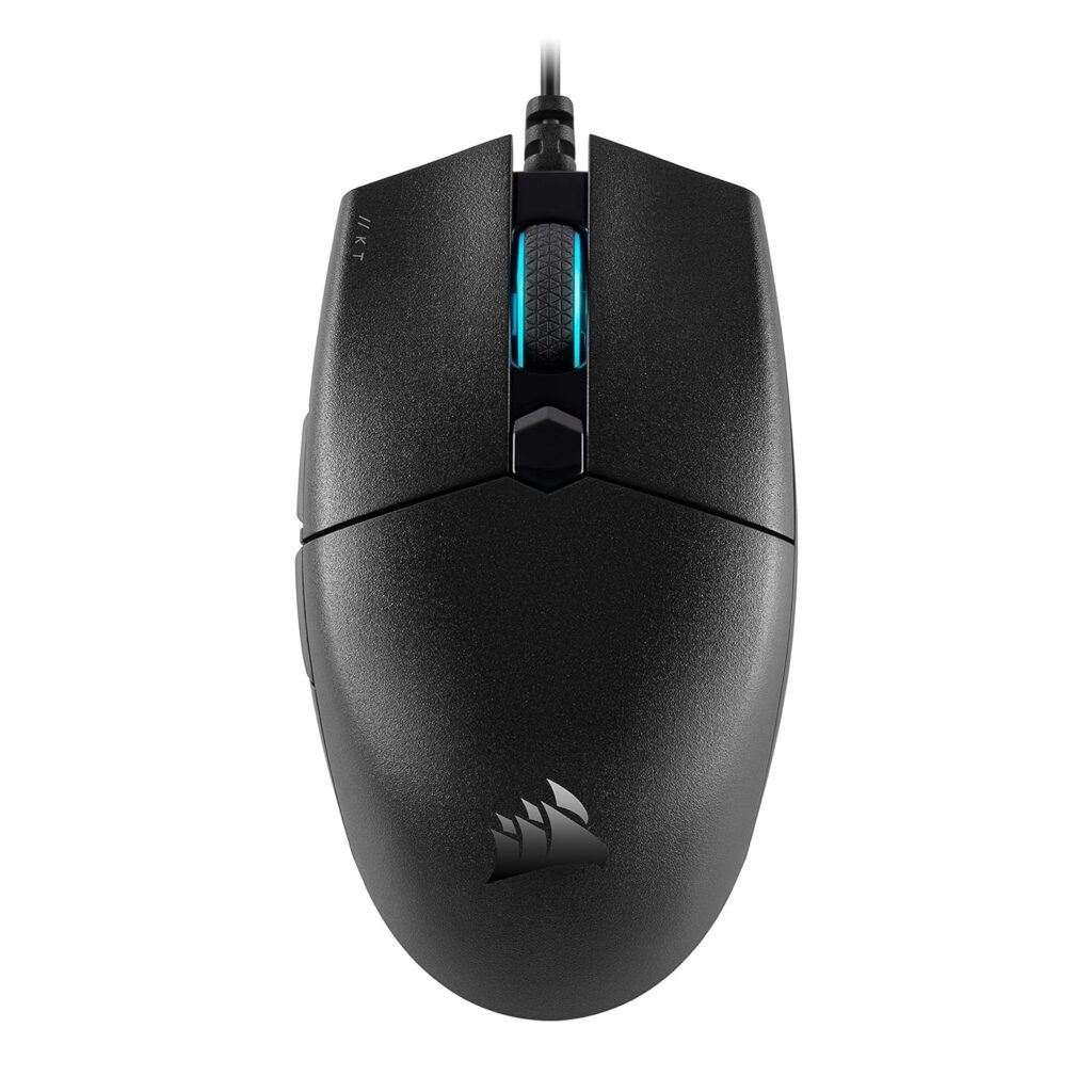 Corsair Katar Pro Ultra-Light Optical USB Gaming Mouse with Backlit RGB LED, 12400 DPI (Black)