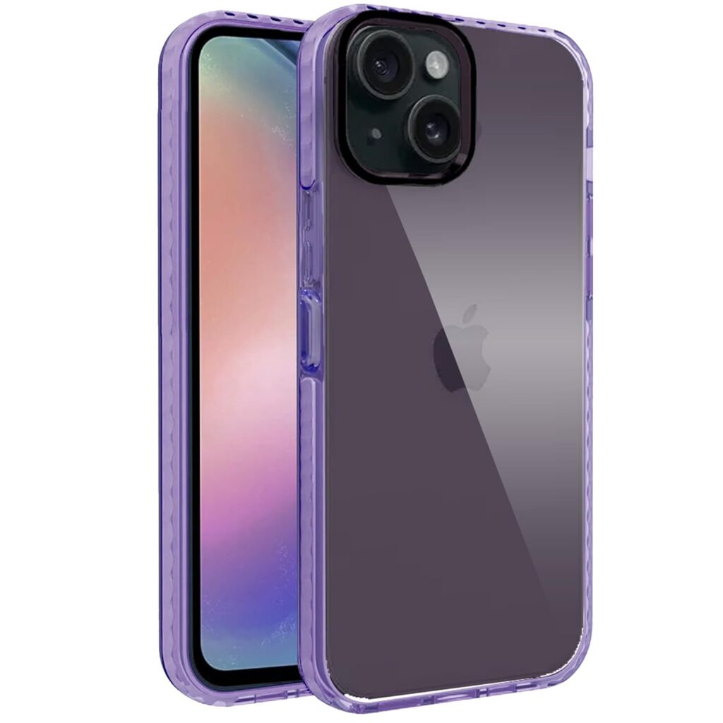 A rtistque Ultra Stylish Back Cover Case for iPhone 14 Plus | Premium Shockproof TPU | Protective Design | iPhone 14 Plus Bumper Back Cover - Purple