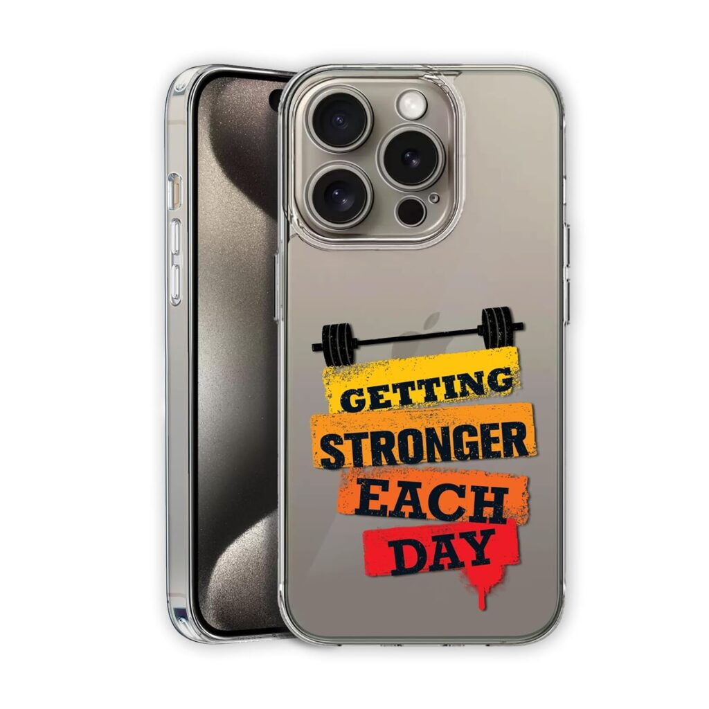 Amazon Brand - Solimo UV Printed Soft Flexible Transparent Back Cover for Apple iPhone 15 Pro Max - D1251