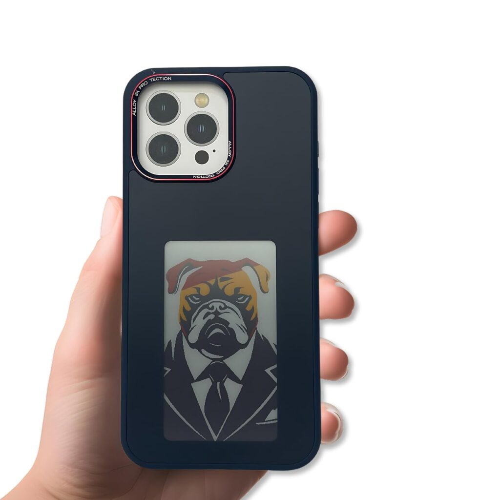 Auxxy Magic Cover 2.0 for iPhone 15 Pro Max with Upgraded Display (Blue)