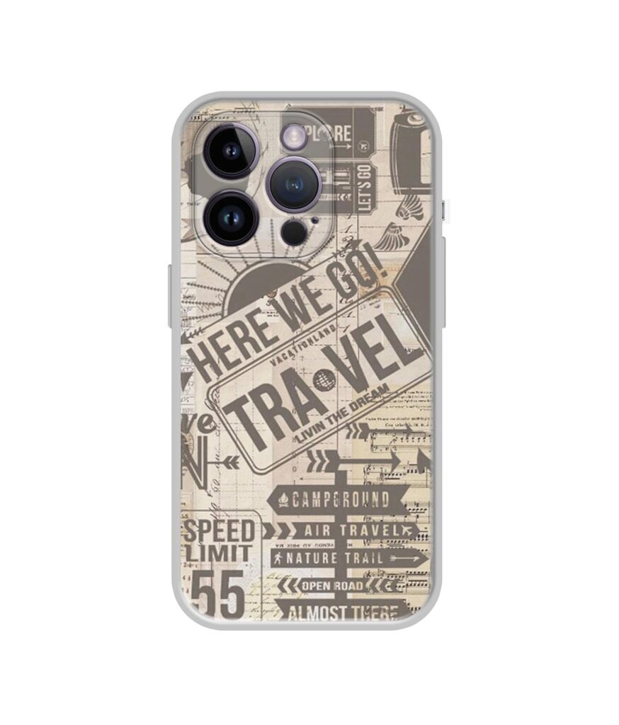 Casotec Basic Case for Apple iPhone 14 Pro (Silicone_Multicolor)