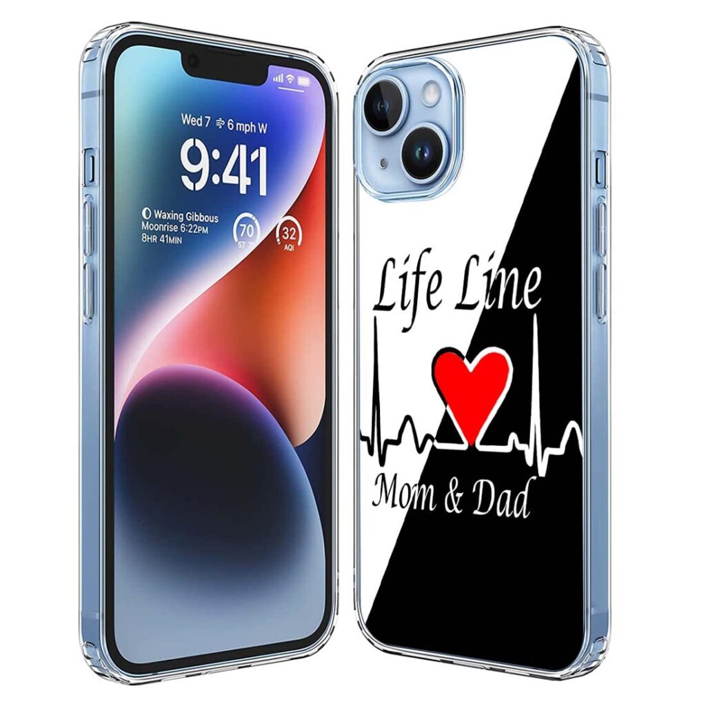 Fashionury Soft Silicon Slimfit Back Cover for Apple iPhone 14 Plus Stylish Printed Back Cover for Apple iPhone 14 Plus -D0053