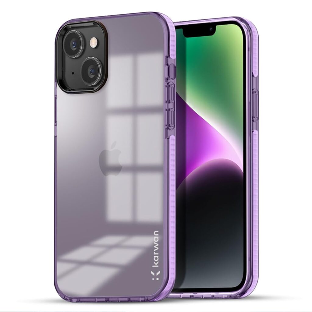 KARWAN® Back Cover| iPhone 14 Plus Back Cover |Polycarbonate Material| Full Camera Protection |Perfectly Fit| Case for iPhone 14 Plus - Purple