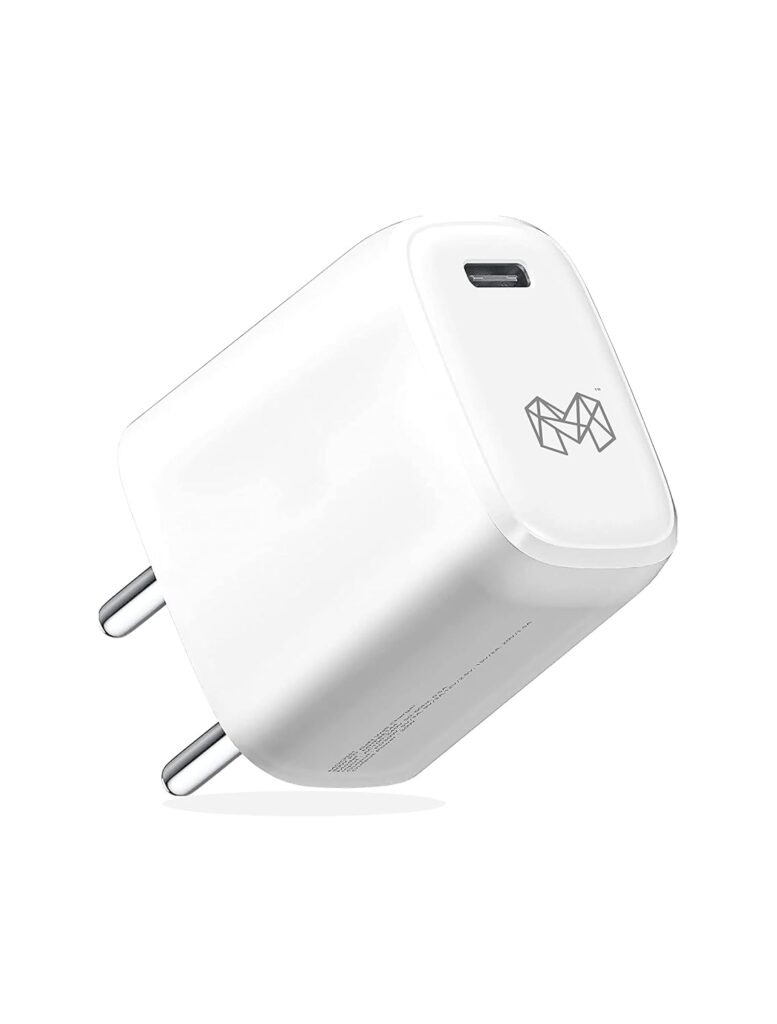 MOOSH USB C GaN Charger 30W, PPS Fast Charger for iPhone 15/15 Plus/ 14/14 Pro/14 Pro Max/13 Pro/13 Pro Max, Samsung Galaxy, iPad Aurora White