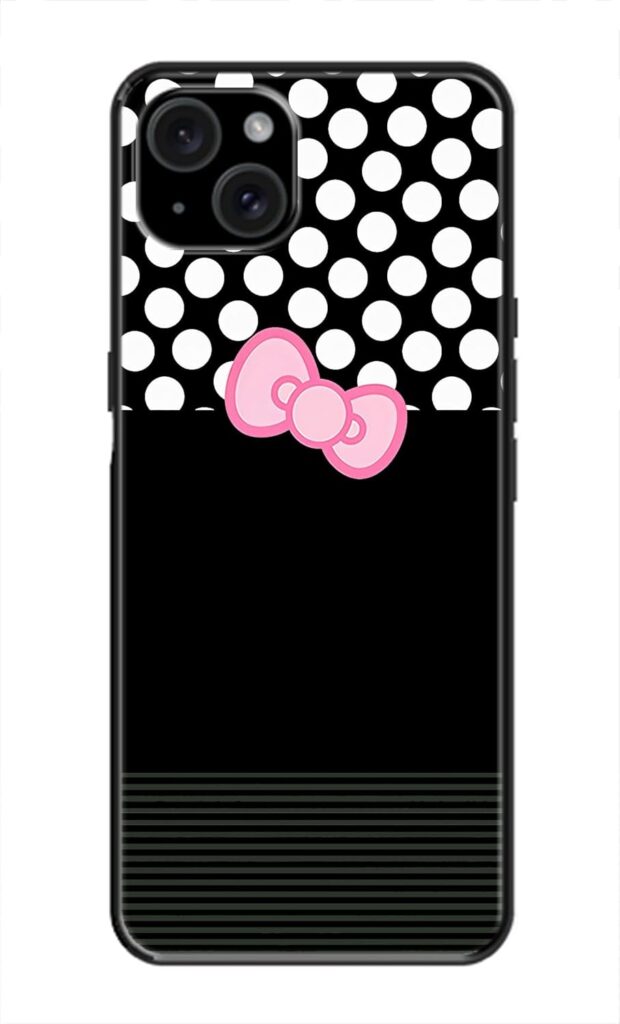 Metal TPU Printed Back Cover for Apple iPhone 15 Plus (Pattern) 360 Degree Protection | Camera Protection -29032025(BB)