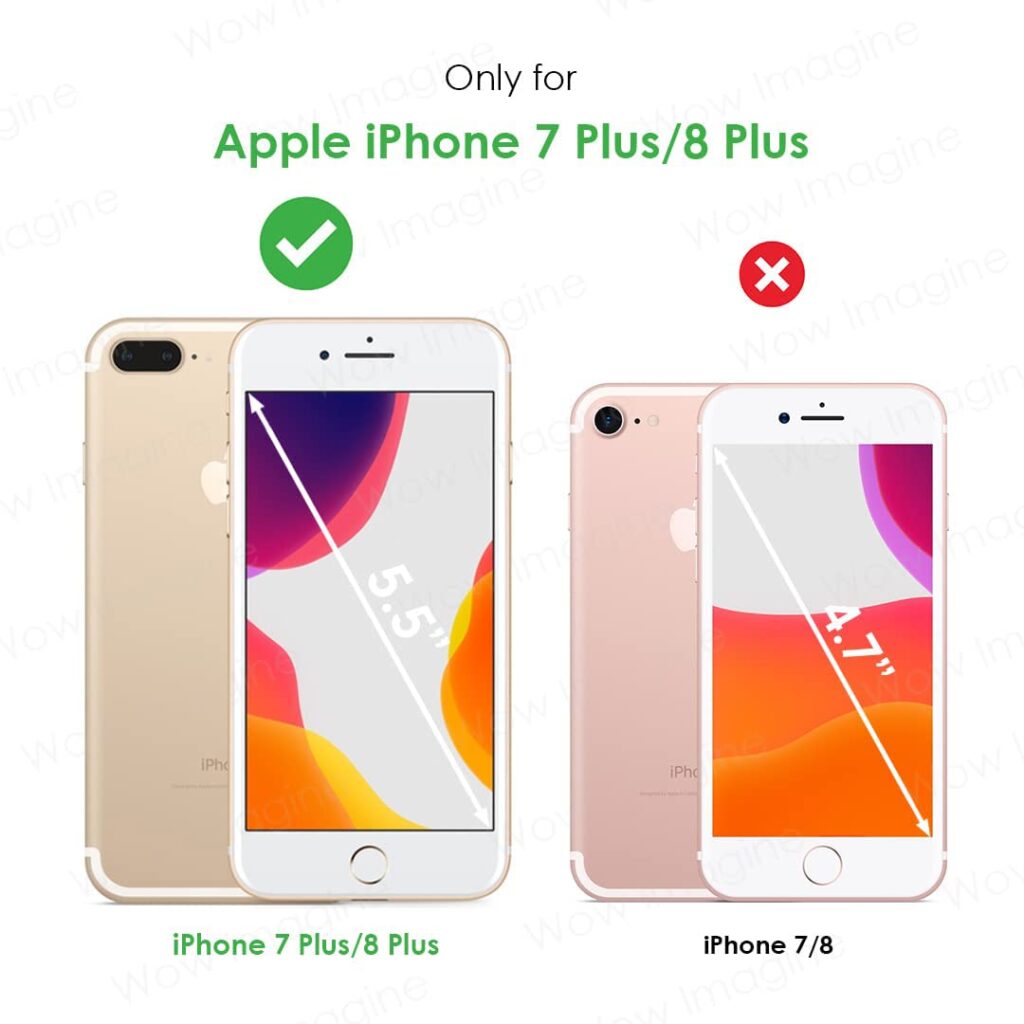 MobiSpif Back Cover for Apple iPhone 7 Plus – Shockproof, Slim Fit, Matte Finish, Durable Protective Mobile Case, Precise Cutouts for Camera & Ports, Black (191125)