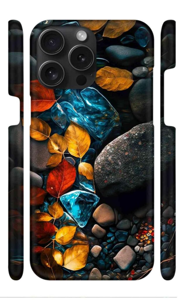 Stones Rocks Natural Background | Designer Printed Hard Back Cover for Apple iPhone 15 Pro Max Premium, Attractive, and Uniquely Crafted Smartphone Case