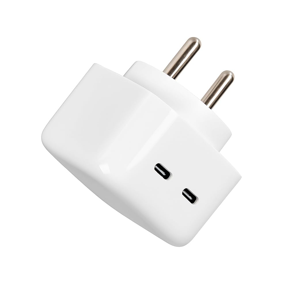 UNIGEN AUDIO 35W Dual USB-C PD 3.0 Fast Wall Charger Adapter | Compact Power Block for iPhone 17 16 15 14 13 12 11 Pro Max Plus Mini, iPad, AirPods, MacBook Air & More Devices