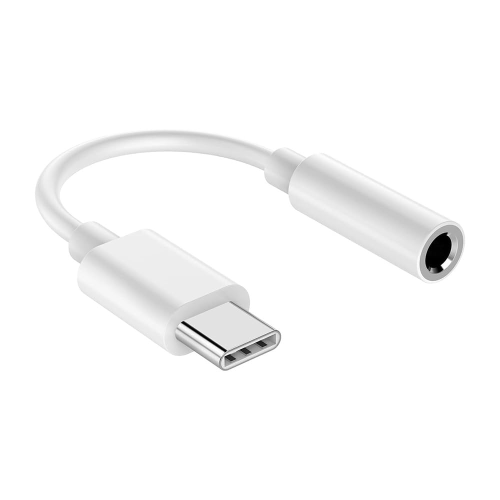 UNIGEN® USB C to 3.5mm Headphone Jack Adapter for iPhone 16/16 Pro/15/15 Pro/Pro Max/Plus, Type C Aux Audio Dongle Cable Cord Compatible with iPad, Samsung Galaxy S23/S23/S22/S21Ultra, MacBook,Note