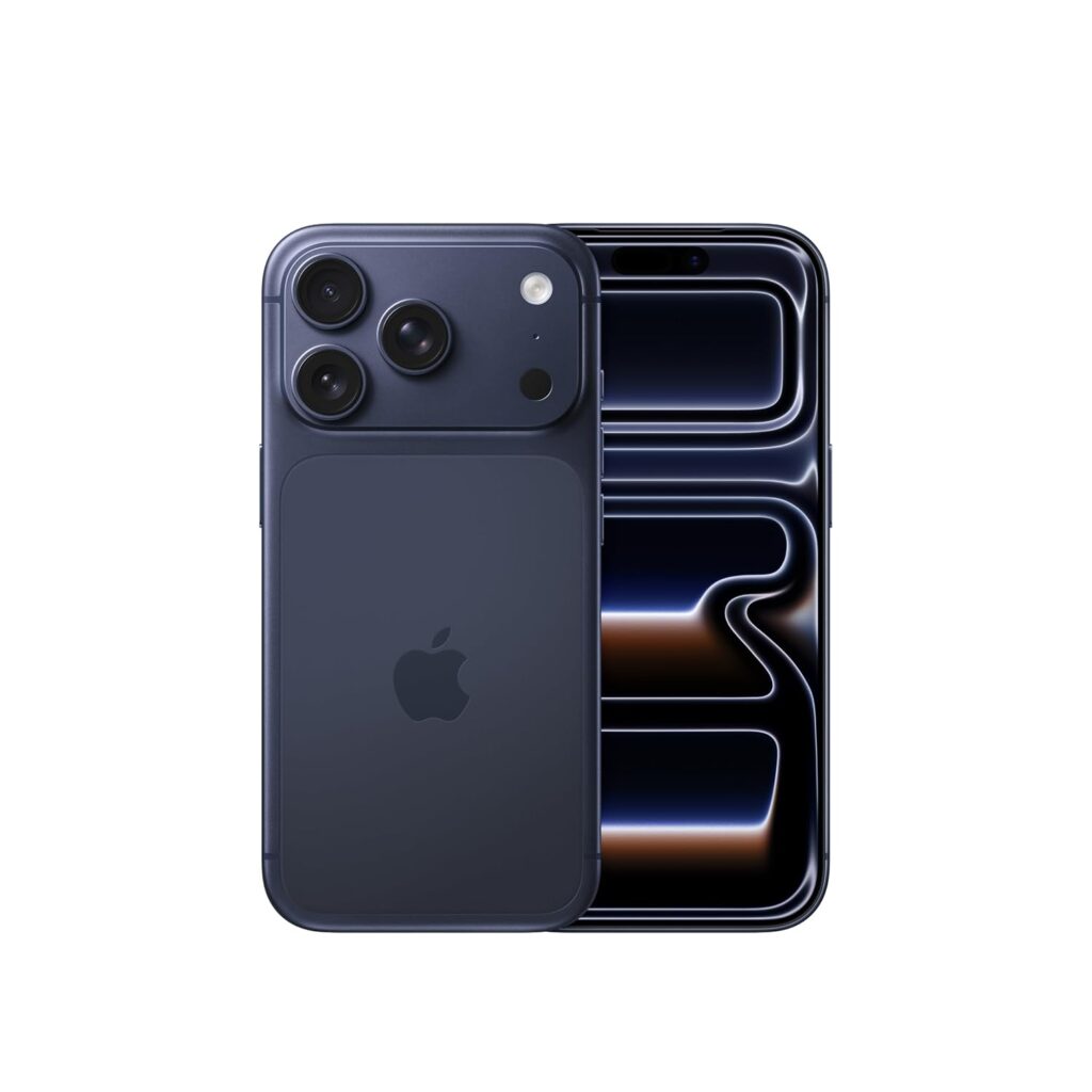 iPhone 17 Pro 512 GB: 15.93 cm (6.3″) Display with Promotion up to 120Hz, A19 Pro Chip, Breakthrough Battery Life, Pro Fusion Camera System with Center Stage Front Camera; Deep Blue