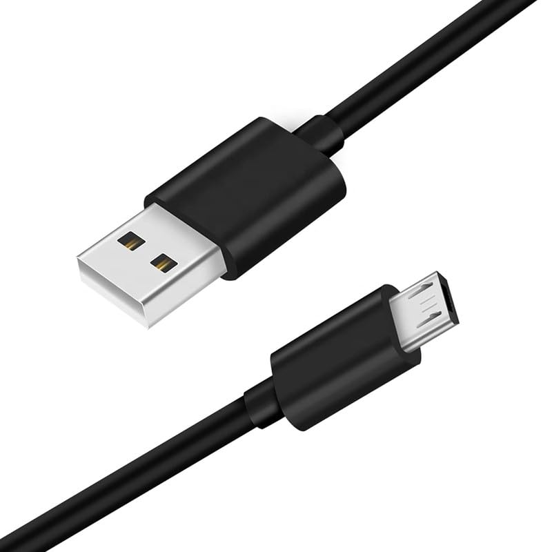 3A/18W Fast Charging cable for Samsung Gravity SMART Micro cable Data High-Speed Sync Charger V8 Durable Android Mobile, Power Bank & More -QW3- Black