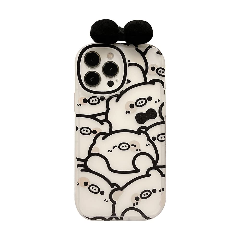Plus Fancy Cute Design | Scratch Resistance | Anti Slip Protective Back Cover for Apple iPhone 13 Pro Max - Piggy Posh