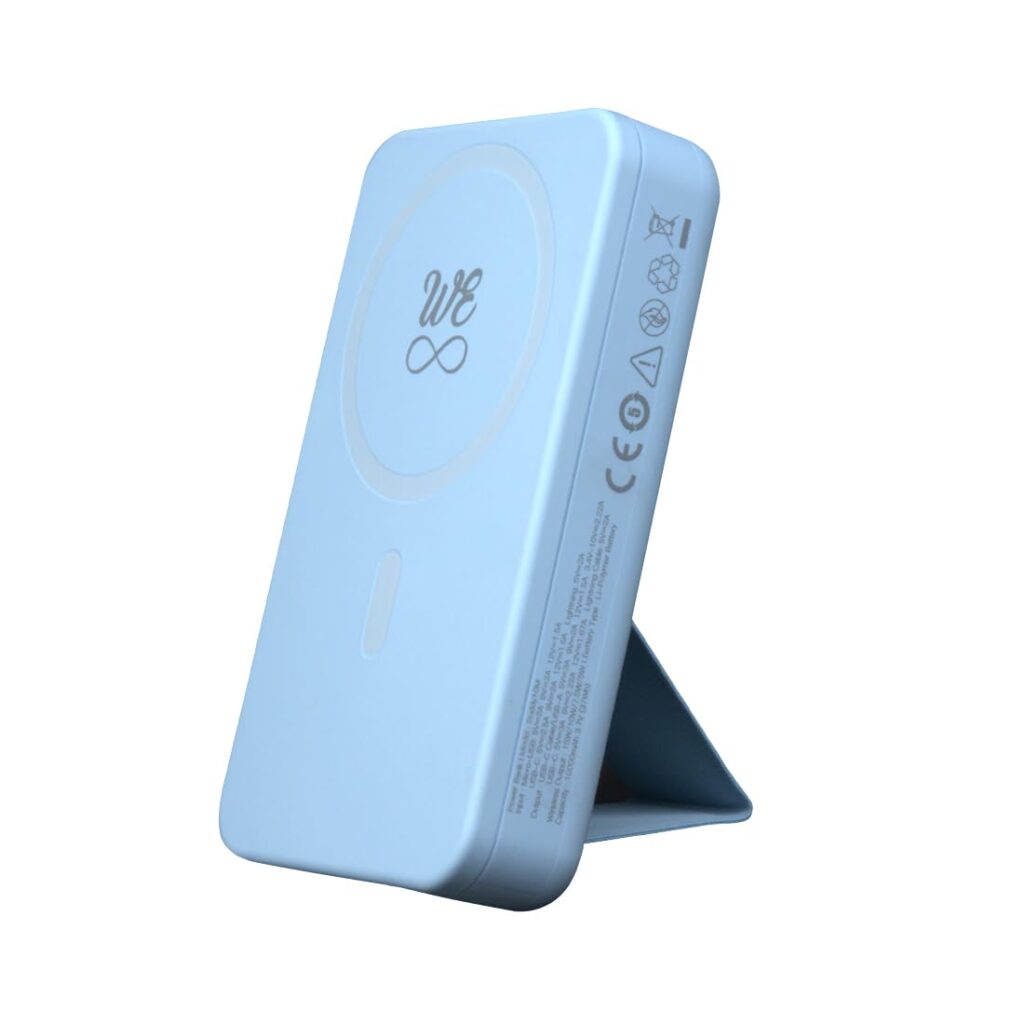 Buddy 10M Pro Mag-Safe 10000 mAh 22.5 W Wired & Wireless with Mag-Safe Power Bank (Blue)