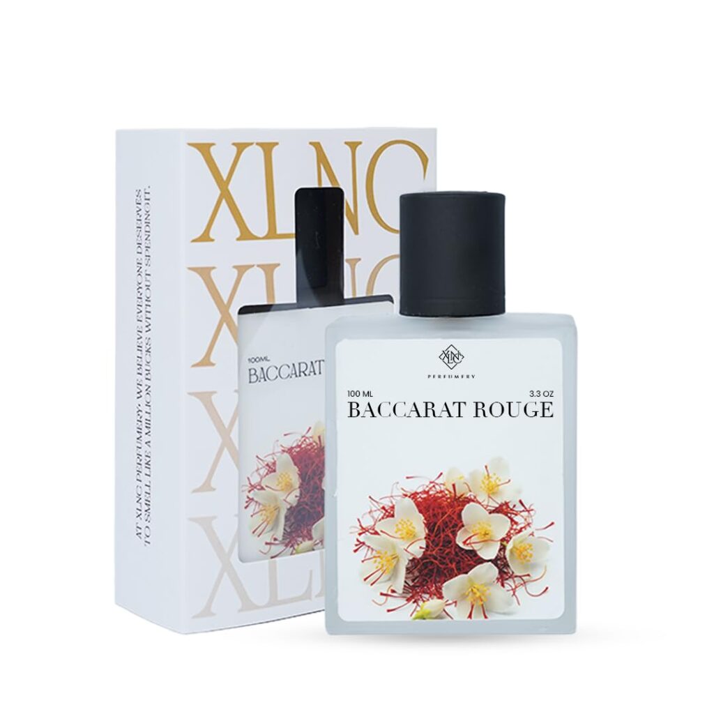 XLNC XLNC Baccarat 540 Perfume | Notes of Amber, Saffron & Almond | Lab Recreated Version | Unisex Long Lasting Fragrance | Luxury Gift Pack | Eau De Parfum 100ml